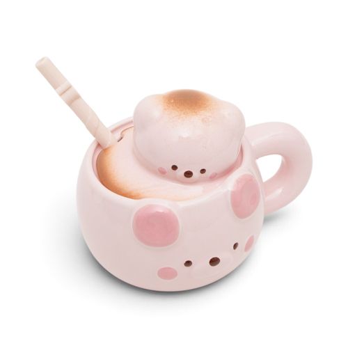 Taza funky fish rosado