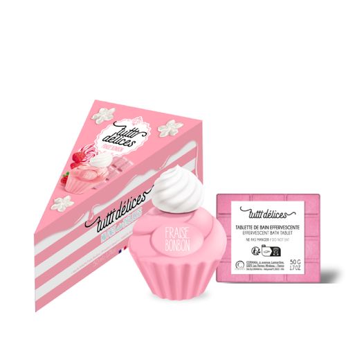 Tutti delices piece of cake fraise bonbon g set