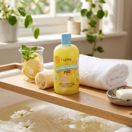 I love lemonade fizz bath and shower 500ml