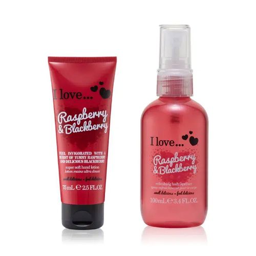 I love originals set raspberry & blackberry