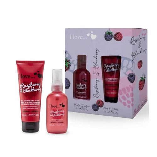 I love originals set raspberry & blackberry