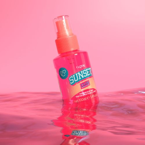 I love sunset clubperfume body mist