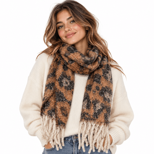Capa de paño funky fish animal print