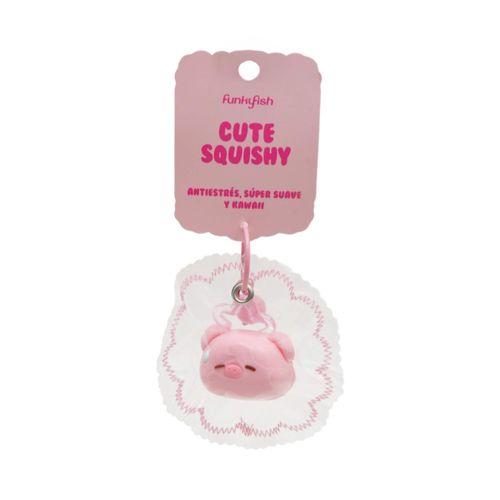 Squishy funky fish rosado