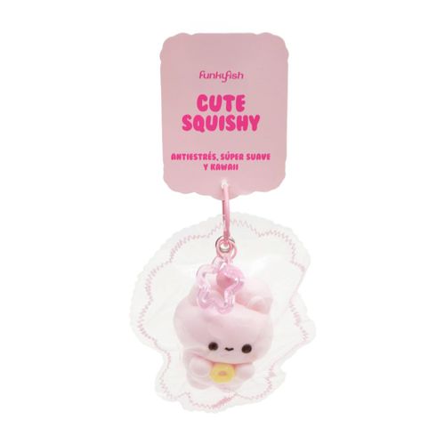 Squishy funky fish rosado