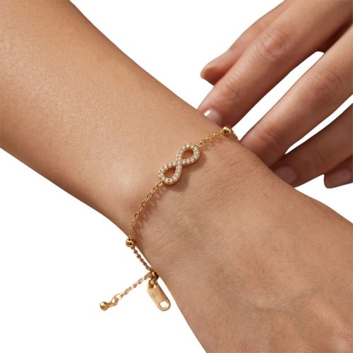 Set pulseras funky fish dorado
