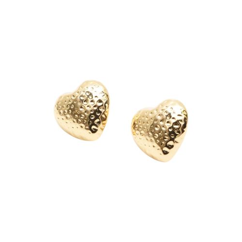 Aretes funky fish dorado