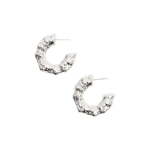 Aretes funky fish plateado