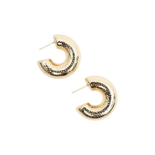 Aretes funky fish dorado