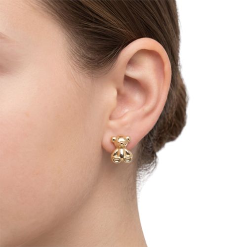 Set de aretes funky fish dorado