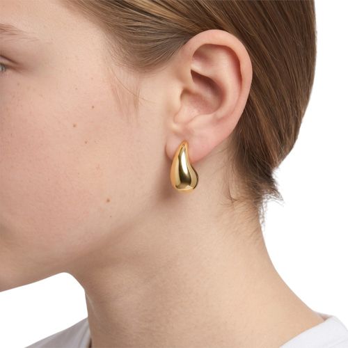 Set de aretes funky fish dorado
